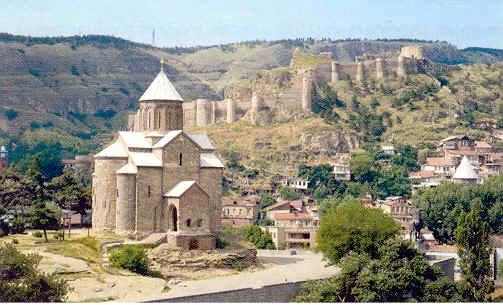 Tbilisi, Metechi en Narichala